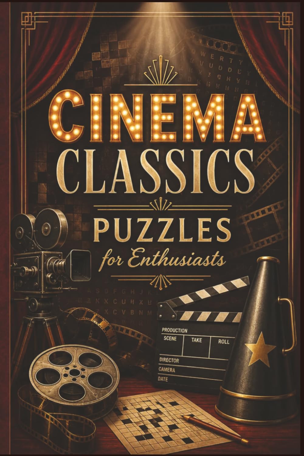 Cinema Classics Puzzles for Enthusiasts: 60 Sophisticated Puzzles for Movie Lovers, Film Students, and Culture Enthusiasts - A High-Contrast Retro ... Arts, Theatre & Literature Puzzle Collection)