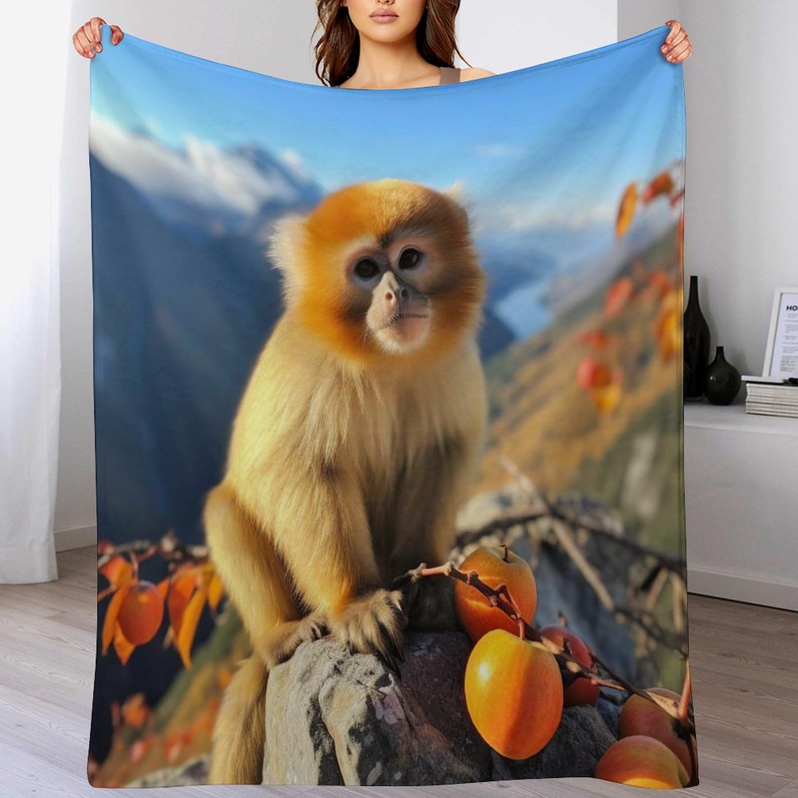 Couverture en polaire flannel 150x200cm pour lit et canapé