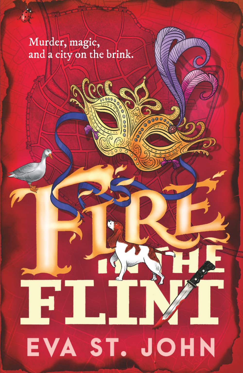 Fire in the Flint by Eva St John (Paperback Book)