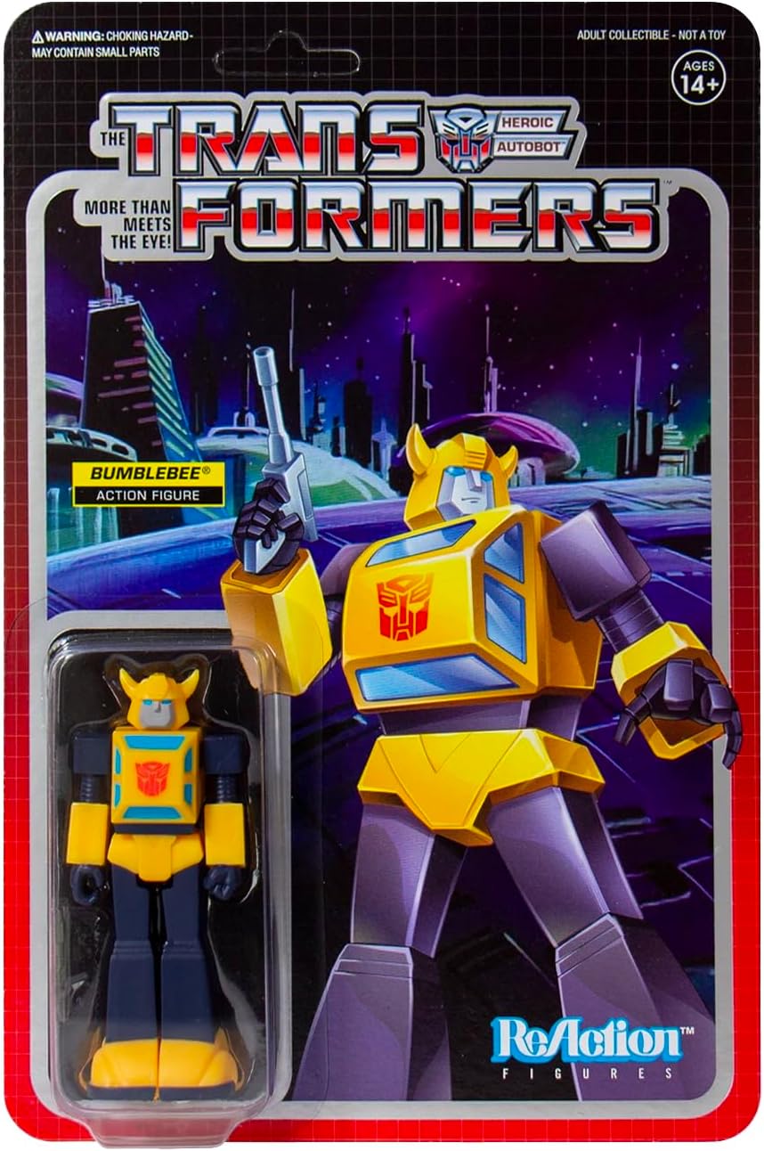 Super7 Transformers Bumblebee 3.75 in Reaction Figure