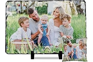 Personalized Photo Slate Rock for Custom DIY Souvenir and Home Décor