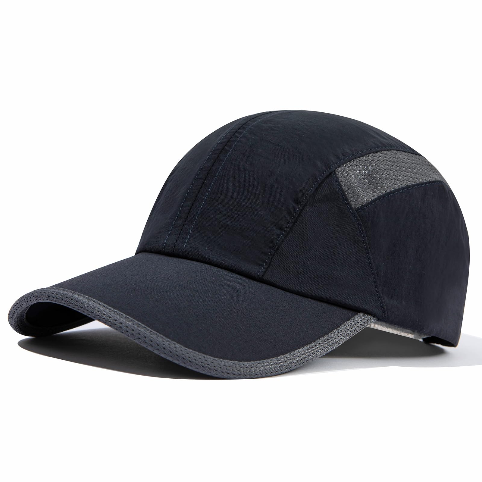 CLAPE Sun Protection Sport Hats Lightweight Breathable Mesh Unstructured Baseball Hat Adjustable Quick Dry Running Hat