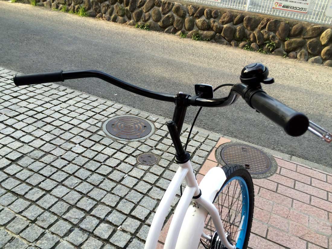 Amazon | 自転車 RAINBOW 26TYPE-X CRUISER STRETCH グロスホワイト 