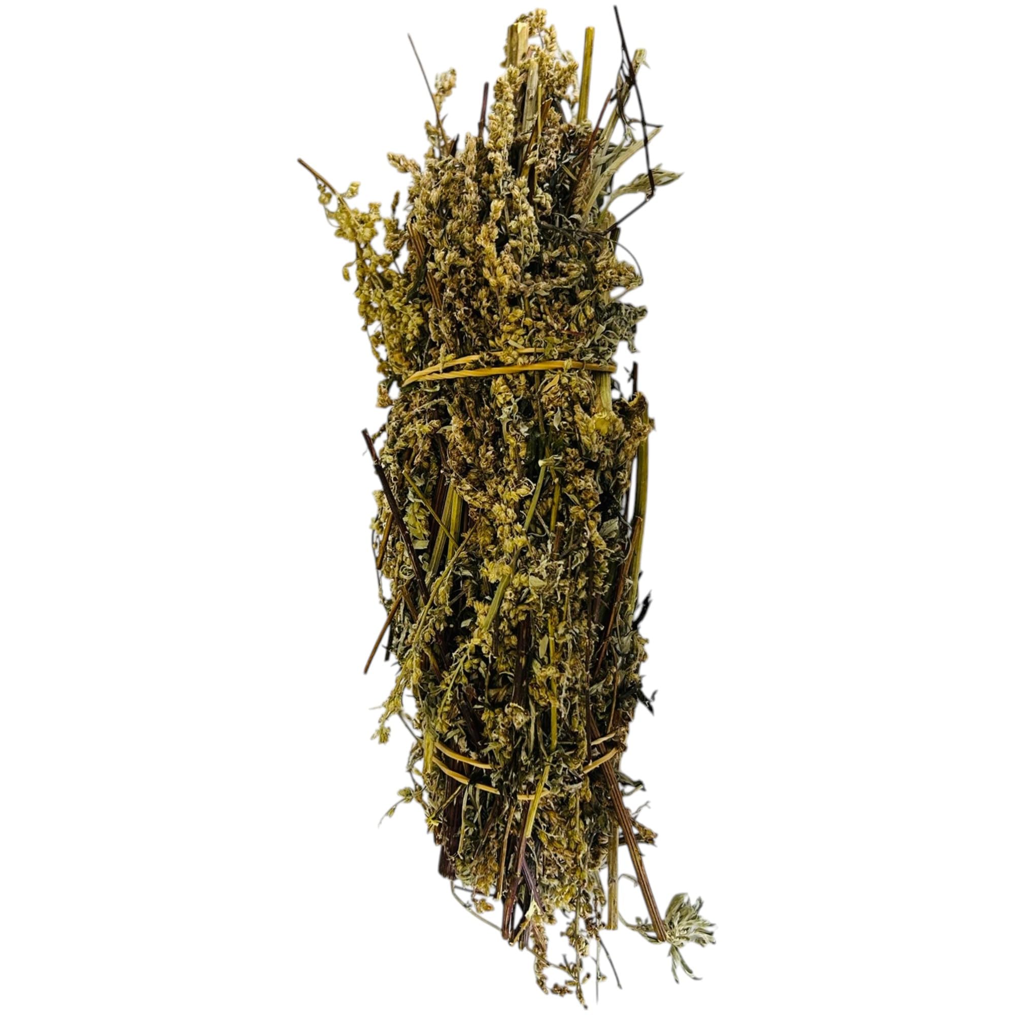 Getrockneter Wermut Bündel Beifuss 220g - 1,95Kg - Klasse A - Artemisia Absinthium (1950 gramm)