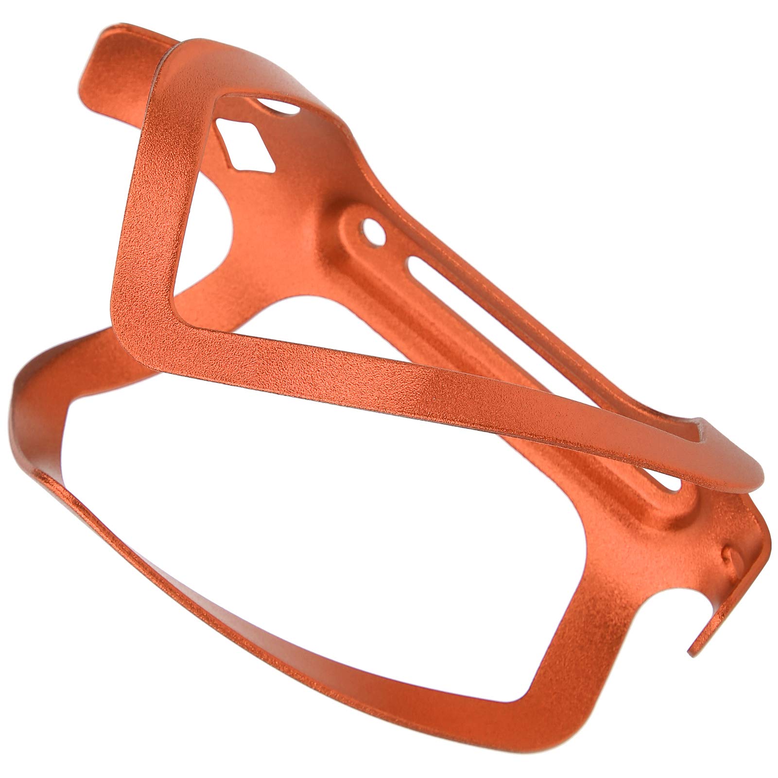 Uchwyt na butelkę rowerową ze stopu aluminium Uniwersalny rowerowy uchwyt na bidon Klatki na kubki Lekki uchwyt na butelkę Stojak na butelkę do jazdy na rowerze Rowery szosowe i górskie(Pomarańczowy)