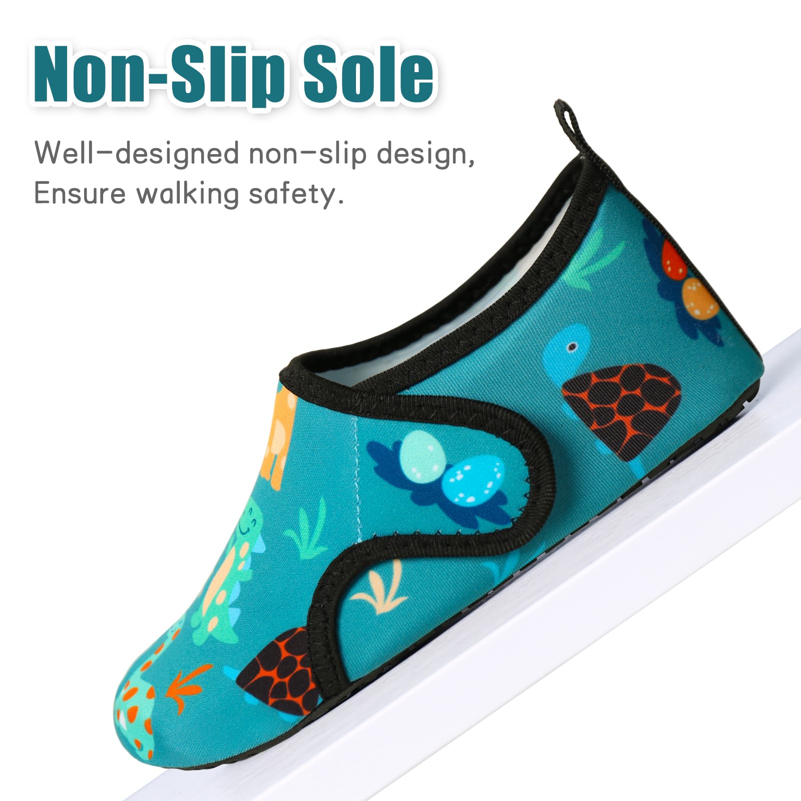 TMEOG Scarpe da Scoglio Bambino Bambina Scarpe Mare Acquatiche Piscina Bambini Scarpe da Spiaggia Acqua Immersione Scarpette da Bagno Surf Nuoto per Ragazzo Ragazza 22-33EU