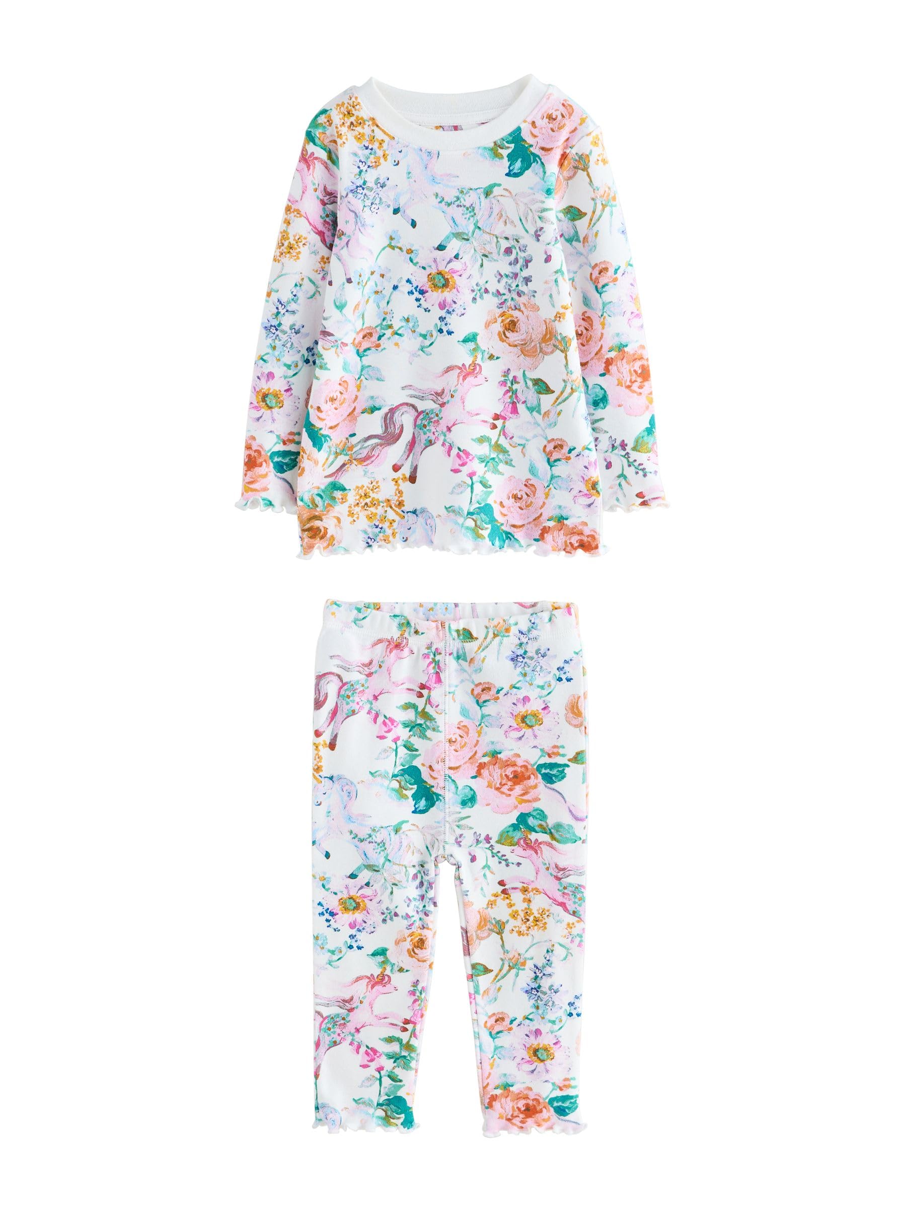 NEXT Mädchen 3er-Pack Kuschel-Pyjamas
