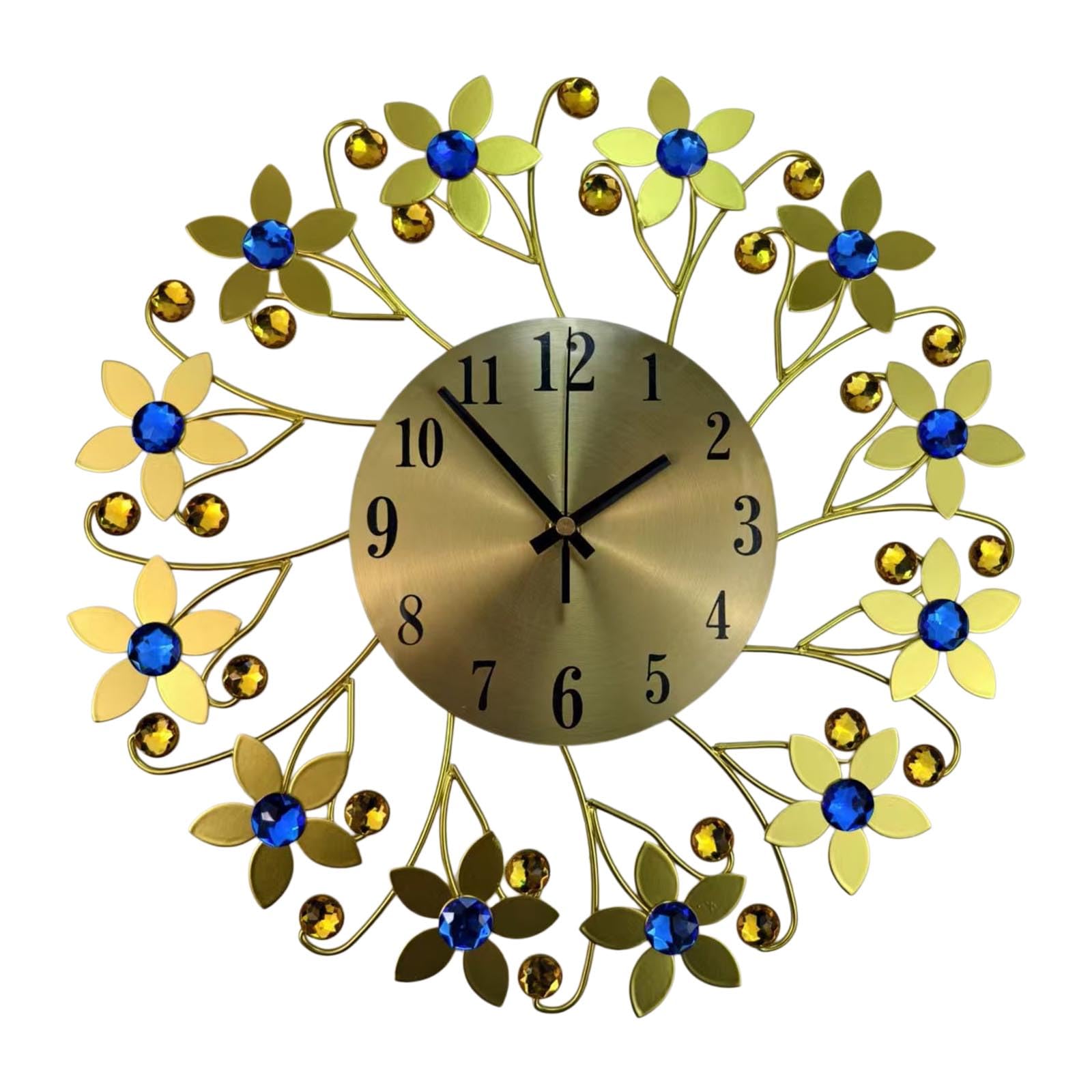 Contemporary quiet wall clock featuring large numbers of noiseless movements and simple decorations, contemporary quiet wall clock featuring large numbers of noiseless movement and simple decoration