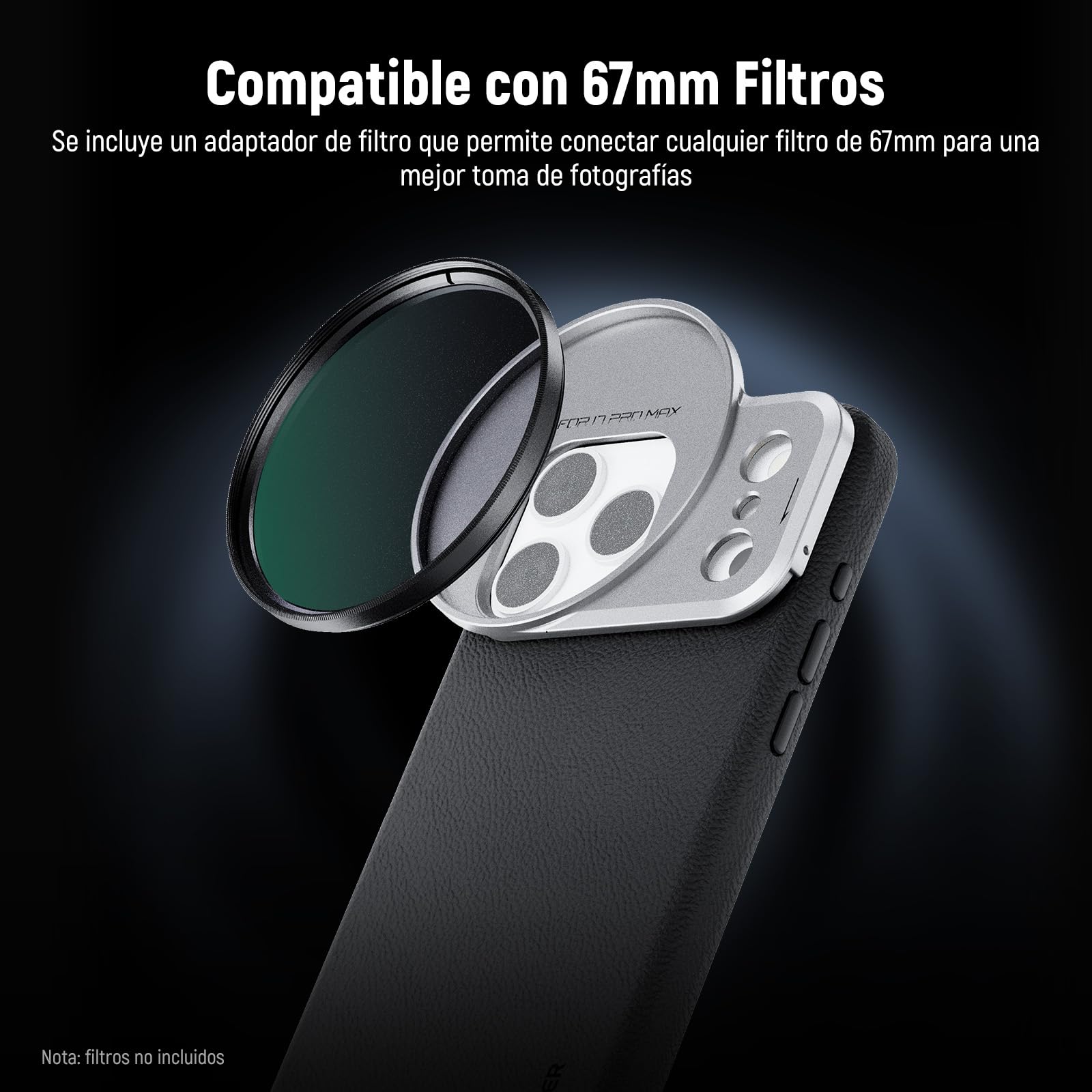NEEWER Funda para Teléfono para MagSafe iPhone 17 Pro MAX, PA134