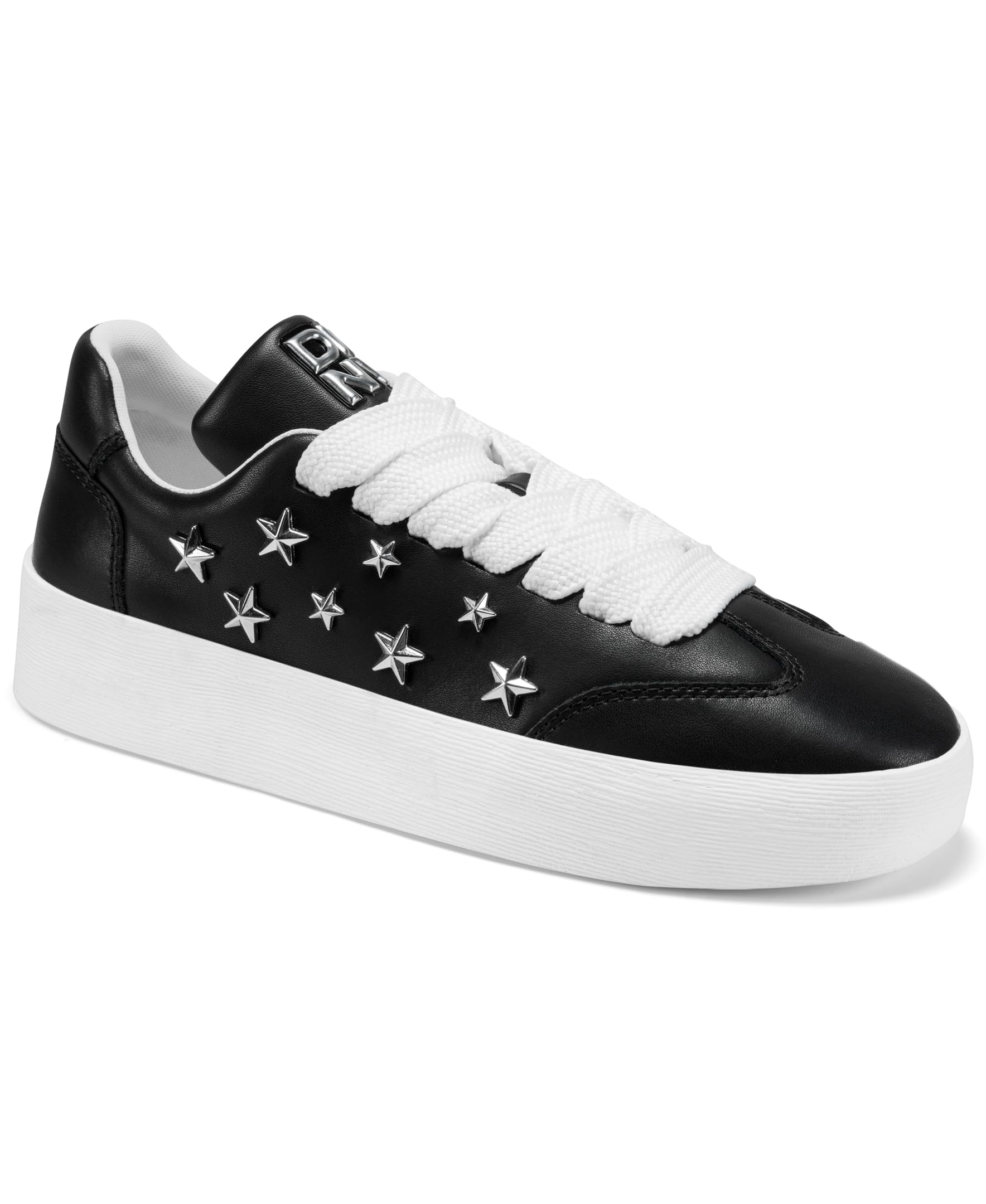 

                                                    DKNY Women's Glynda Platform Sneaker with Star Emb