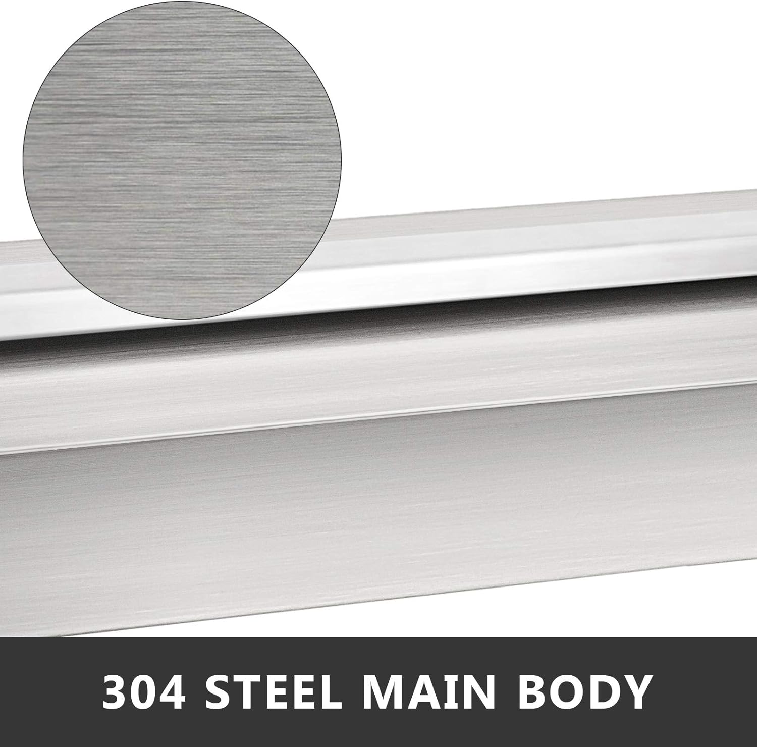 VEVOR Pool Fountain Stainless Steel Pool Waterfall 35.4" x 4.5" x 3.1"(W x D x H) with LED Strip Light Waterfall Spillway with Pipe Connector Rectangular Garden Outdoor : Patio, Lawn & Garden