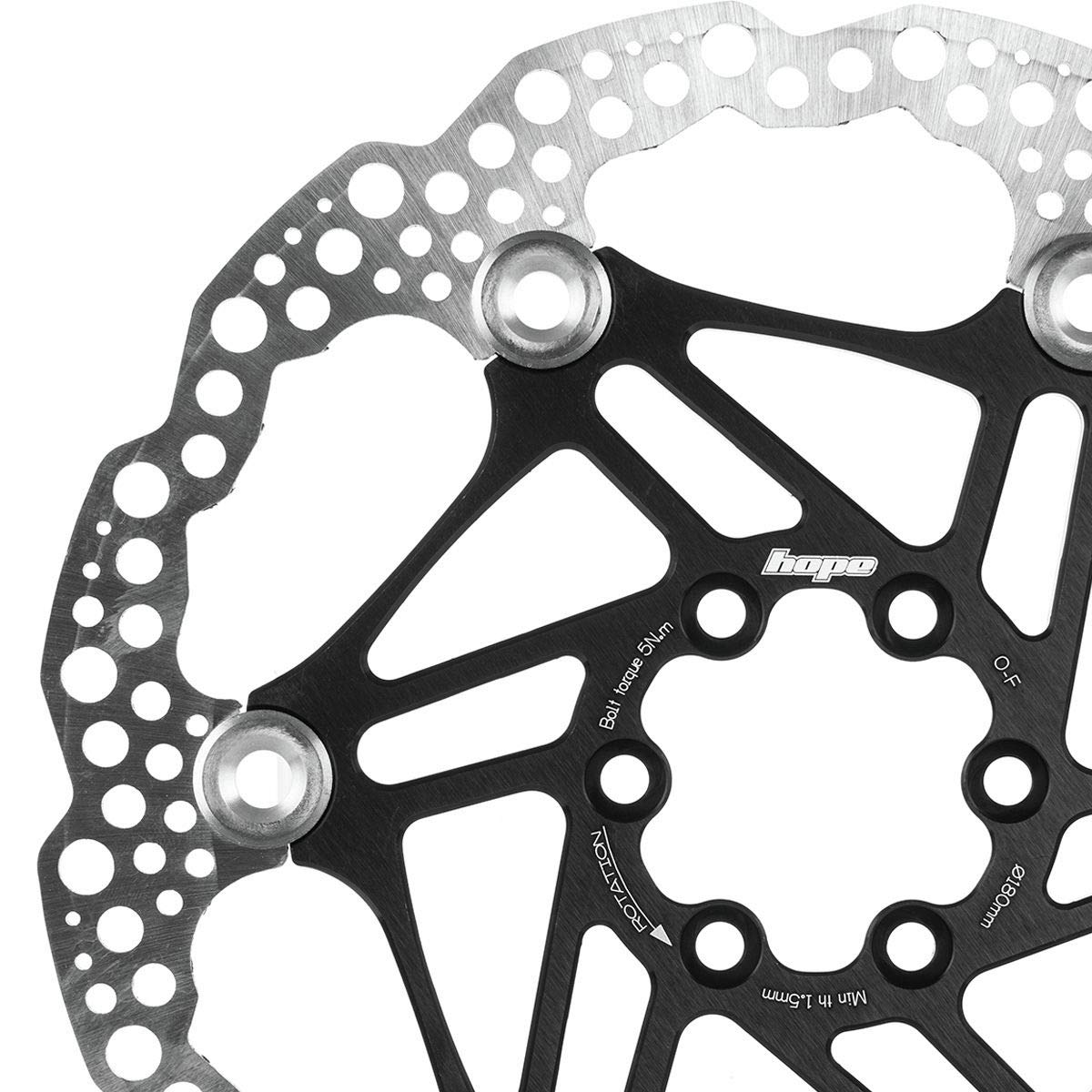 hope フローティングディスクローター Amazon.com: Hope Floating Disc Rotor: 160mm Black
