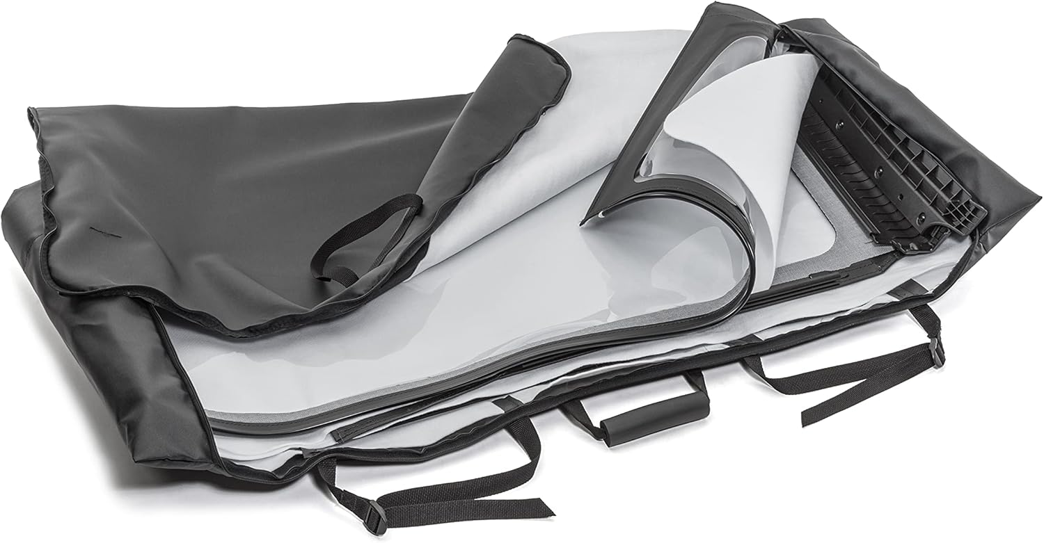 MasterTop Soft Top Window Storage Bag Roll - Fits Jeep Wrangler JL 2018-2023 Jeep Wrangler Window Storage Bag - Jeep Soft Top Window Storage Bag Jeep Window Storage Bag Jeep Soft Top Storage for Jeeps