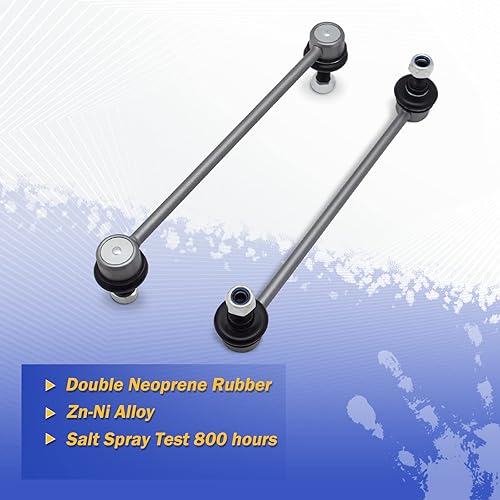 Miniatura 4 de Varillas de barra estabilizadora delantera de aleación de zinc-níquel para Toyota Avalon 2013-2018, Camry 2007-2017, Lexus ES300h 2013-2018 y Lexus