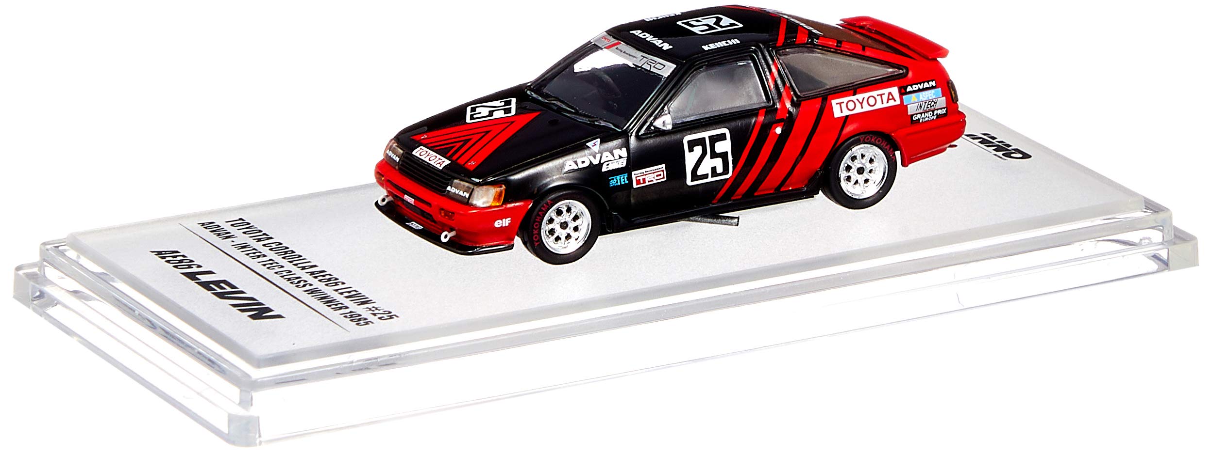 Amazon | Inno Models 1/64 トヨタ カローラレビン AE86 ADVAN JTC 