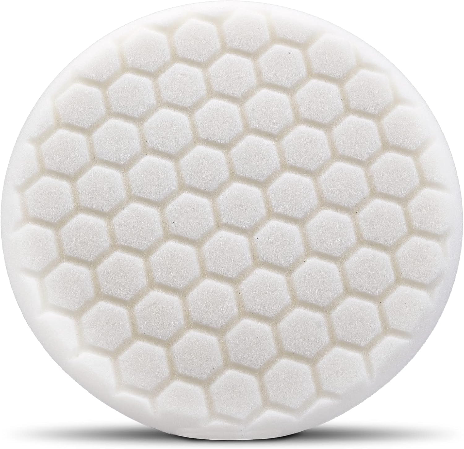 Chemical Guys BUFX_106HEX6 BUFX_106_HEX6 Hex-Logic Finishing Pad, Black (6.5 Inch Pad Made for 6 Inch Backing Plates), 1 Pad Included