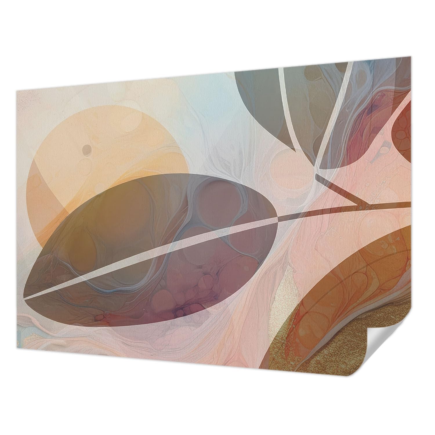 Papier peint lavable et résistant aux taches Tulup 208x146 cm pour salon