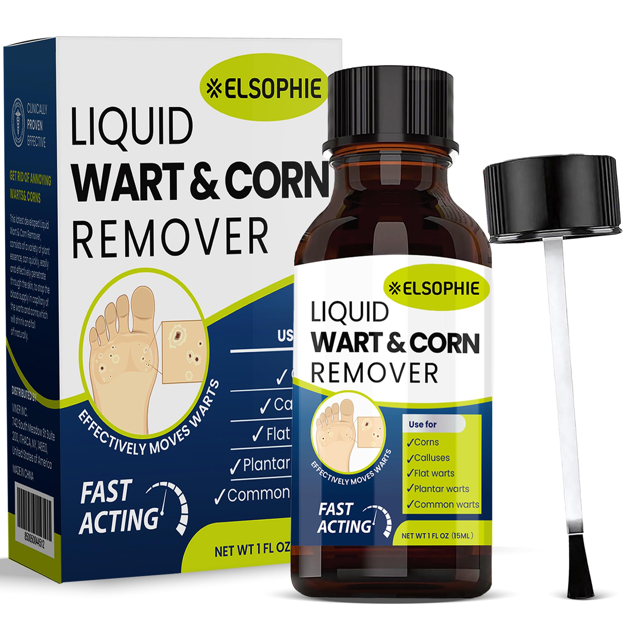 Elsophie Fast-Acting Wart Remover