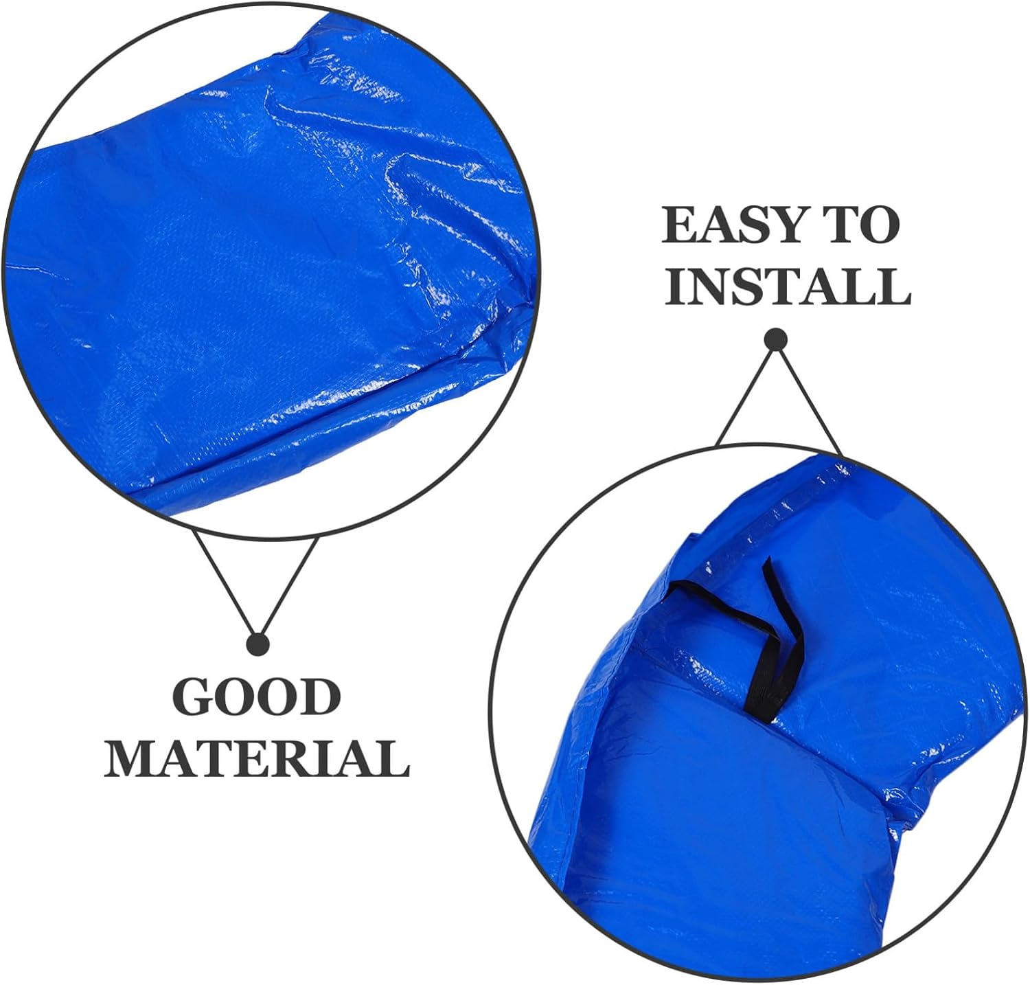 Milisten Trampoline Spring Cover Padding Protector for Use Safety Pad Easy Installation for Trampoline