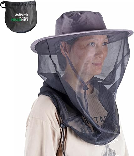 Mosquito fishing-hat, Black