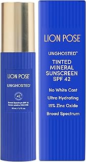 UNGHOSTED Mineral SPF 42 con escualano que au...