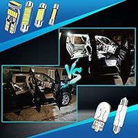 Vista 3 de Paquete de kit de luz interior LED para Toyota Tacoma 2005-2021, luces de cúpula de mapa interior + luces de espejo de tocador + luces de matrícula