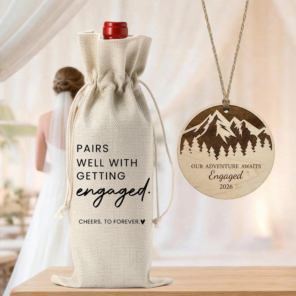 Engaged Engagement Gifts for Couples Her Engagement Party Decorations