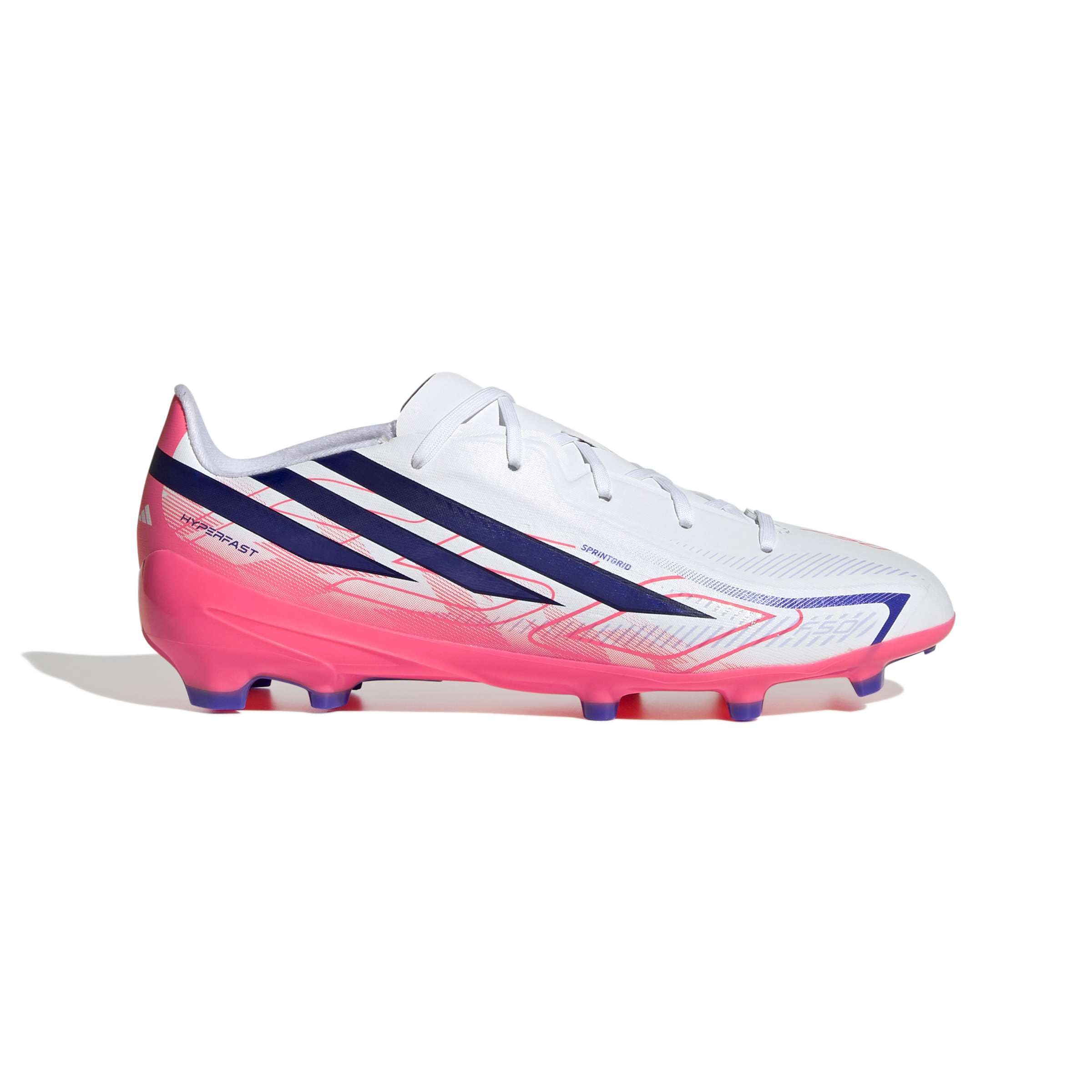 adidas Unisex Kids' Bota de fútbol F50 Hyperfast League césped Natural seco