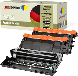 3-Pack TONER EXPERTE® Compatible with DR3400 TN3480 Drum Unit & 2 Toner Cartridges for Brother DCP-L5500DN L6600DW HL-L5000D L5200DW L6300DW L6400DW L6400DWT MFC-L5700DN L5750DW L6800DW L6900DW