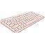 Logitech K380 Multi-Device Wireless Bluetooth Keyboard for Mac - Rose (Renewed)