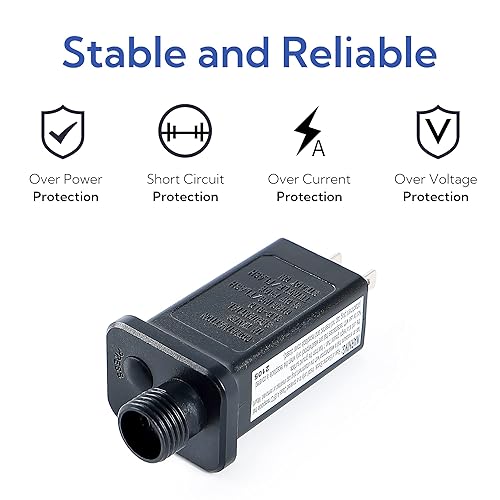 Miniatura 6 de 8 modos de luz con transformador LED de memoria, controlador de 30 V, fuente de alimentación clase 2, transformador de bajo voltaje, adaptador de