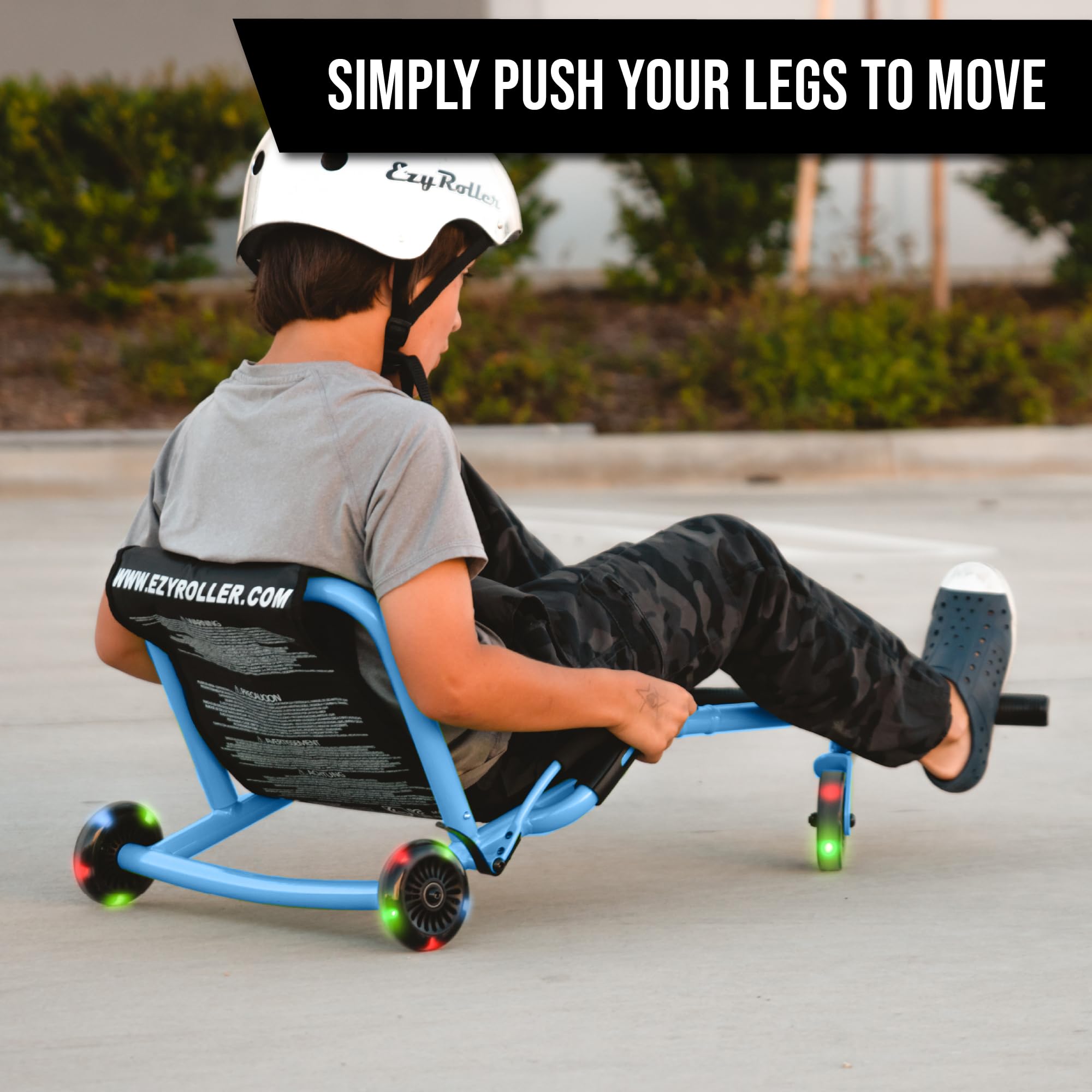 EzyRoller Classic Ride On Scooter and Go Kart for Kids Ages 4+