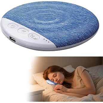 Cushion Speaker Bluetooth 2026 Portable Mini Speaker Under the Cushion with Integrated White Noise and Timer Portable Bluetooth Speaker for Deep Sleepers