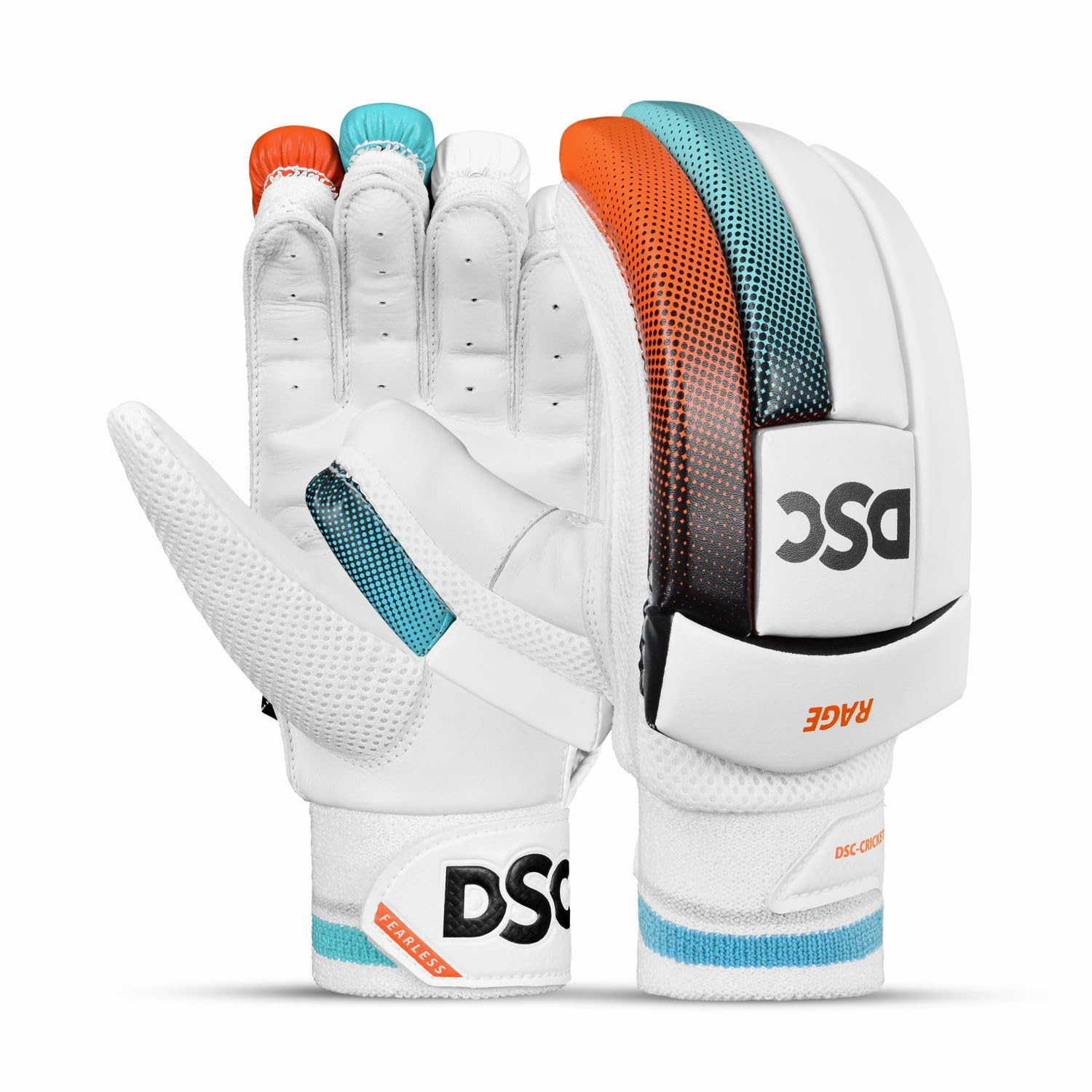 DSC Rage Cricket Batting Gloves, Size - Youth, Right Hand, Color - Red/Sky (B07PRLSG2S) Amazon Price History, Amazon Price Tracker