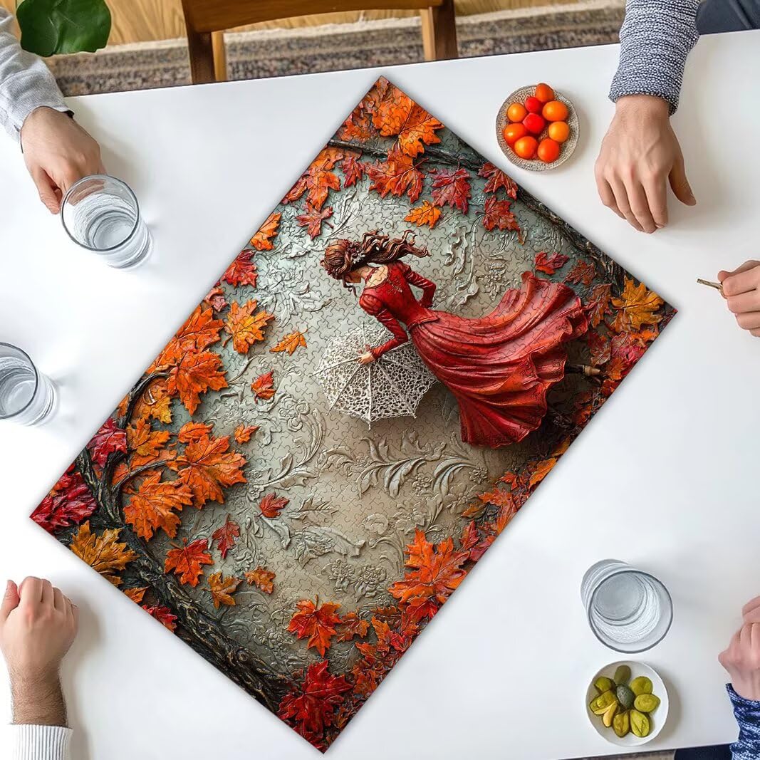Puzzle Herbst, Puzzle 3000 Teile Erwachsene, Klassische Puzzles, Deko -8661