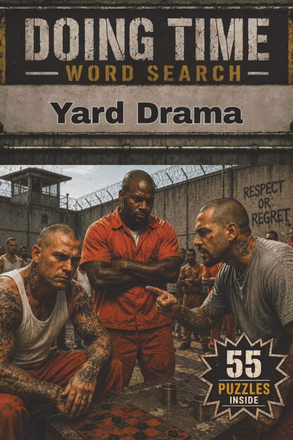 Yard Drama: Rec Yard Runs, Handball Games & Yard Politics (Doing Time Word Search Series)
