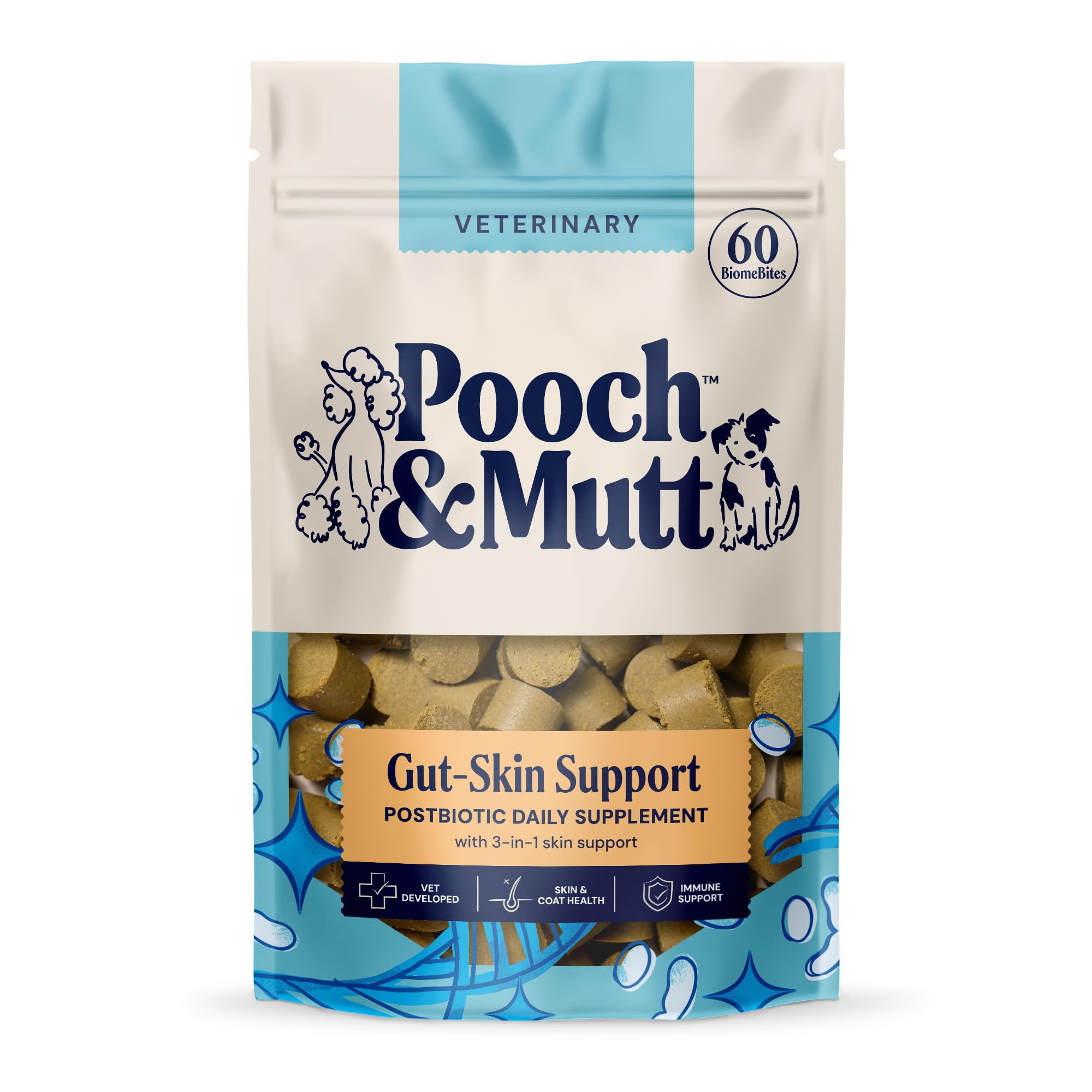Pooch & Mutt - Gut Skin Support Supplement For Dogs, Helps Support and Maintain Overall Skin and Coat Health, 180g (Pack of 1) — image 1