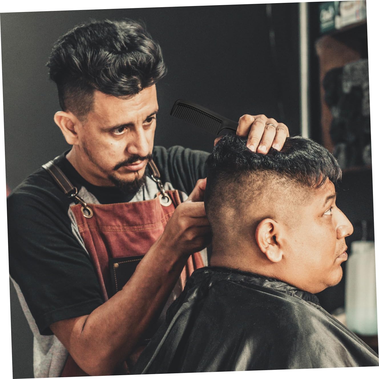 Beaupretty 12stücke Haarschneidekamm aus Kunststoff für Haarstyling zu Hause und Unterwegs Geeignet für Nasses und Trockenes Haar alle Haartypen