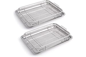 2 Set Air Fryer Basket for Oven: The Ultimate Air Fryer Accessory