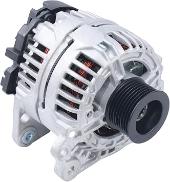 12V Alternator AT318374 SE502881 Compatible with JD 210LJ 310G 310J 310SG 310SJ 310SJ TC 315SJ 410J TMC 410K 450J 550J 650J 710J