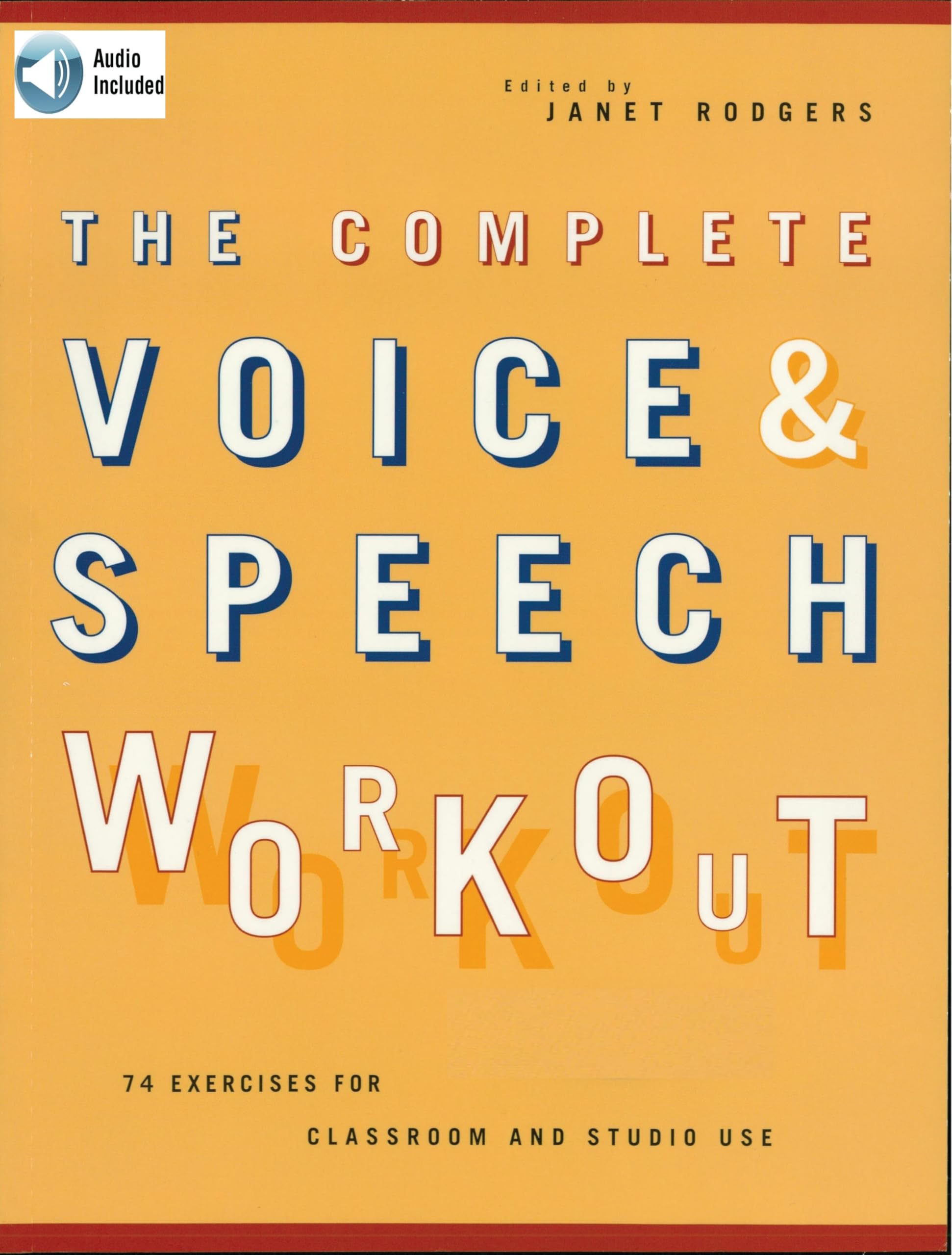 Voice & Speech Workout livre de 75 exercices de diction en studio