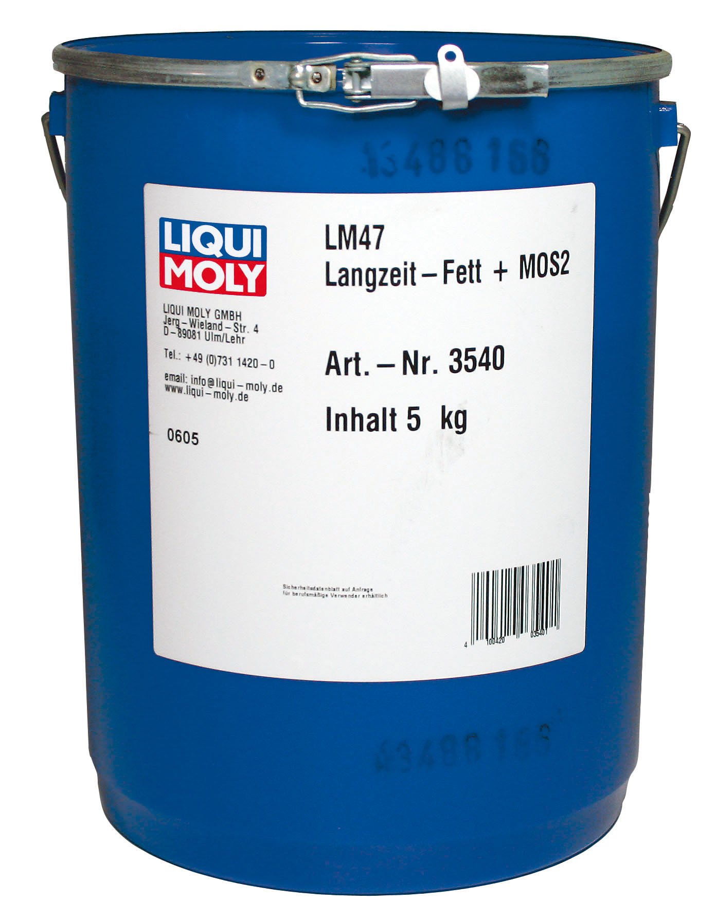 Liqui Moly LM 47 Uzun Ömürlü Gres MoS2 5 kg Otomotiv Bakım Ürünü