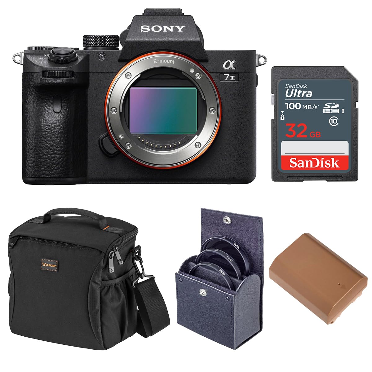 Sony Alpha a7 III 24MP 4K UHD Mirrorless Camera