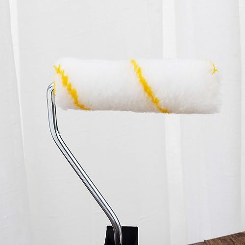 Miniatura 9 de Bates- Rodillos de pintura, rodillo de pintura de 4 pulgadas con 10 cubiertas, rodillo de pintura pequeño, rodillos de pintura para pintar paredes,