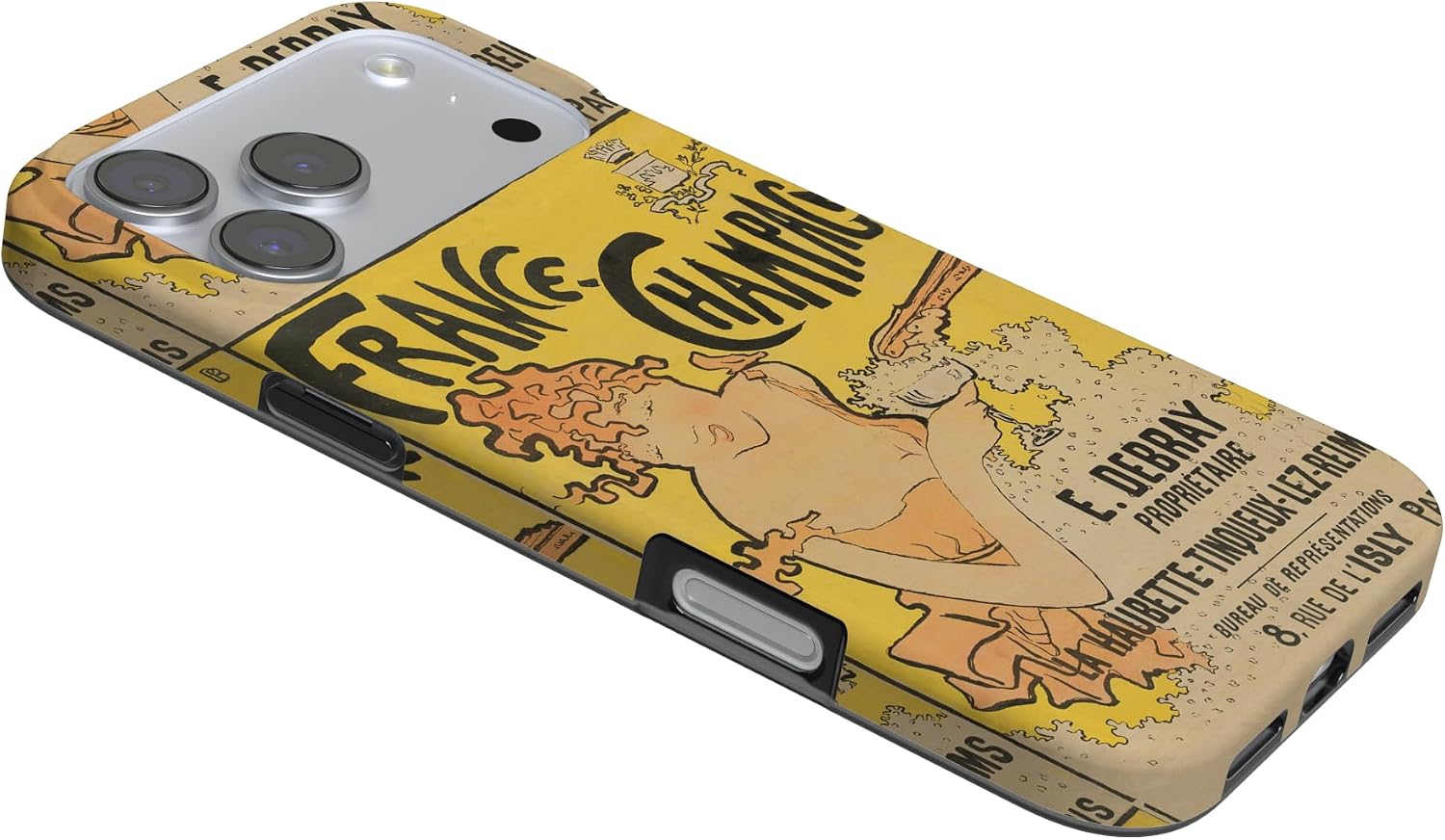 Casely iPhone 17 Pro Max Case | Van Gogh | French Bubbly | Compatible with MagSafe | Classic Ultra Slim Design