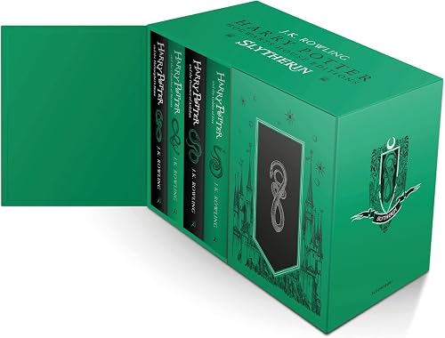 Harry Potter Slytherin House Editions Hardback Box Set: 1-7