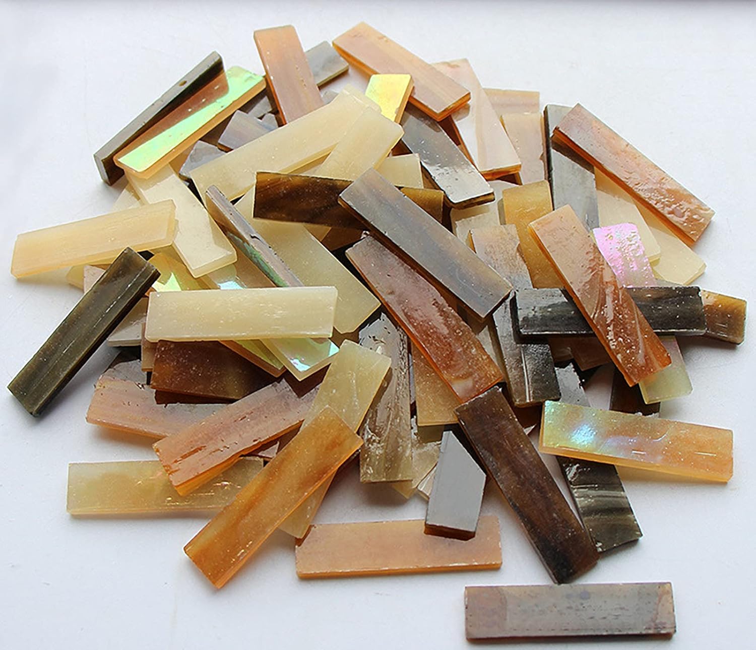 Mosaic Tiles 225 Pieces 200 G Pack Of Crystal Glass Botswana - View #9