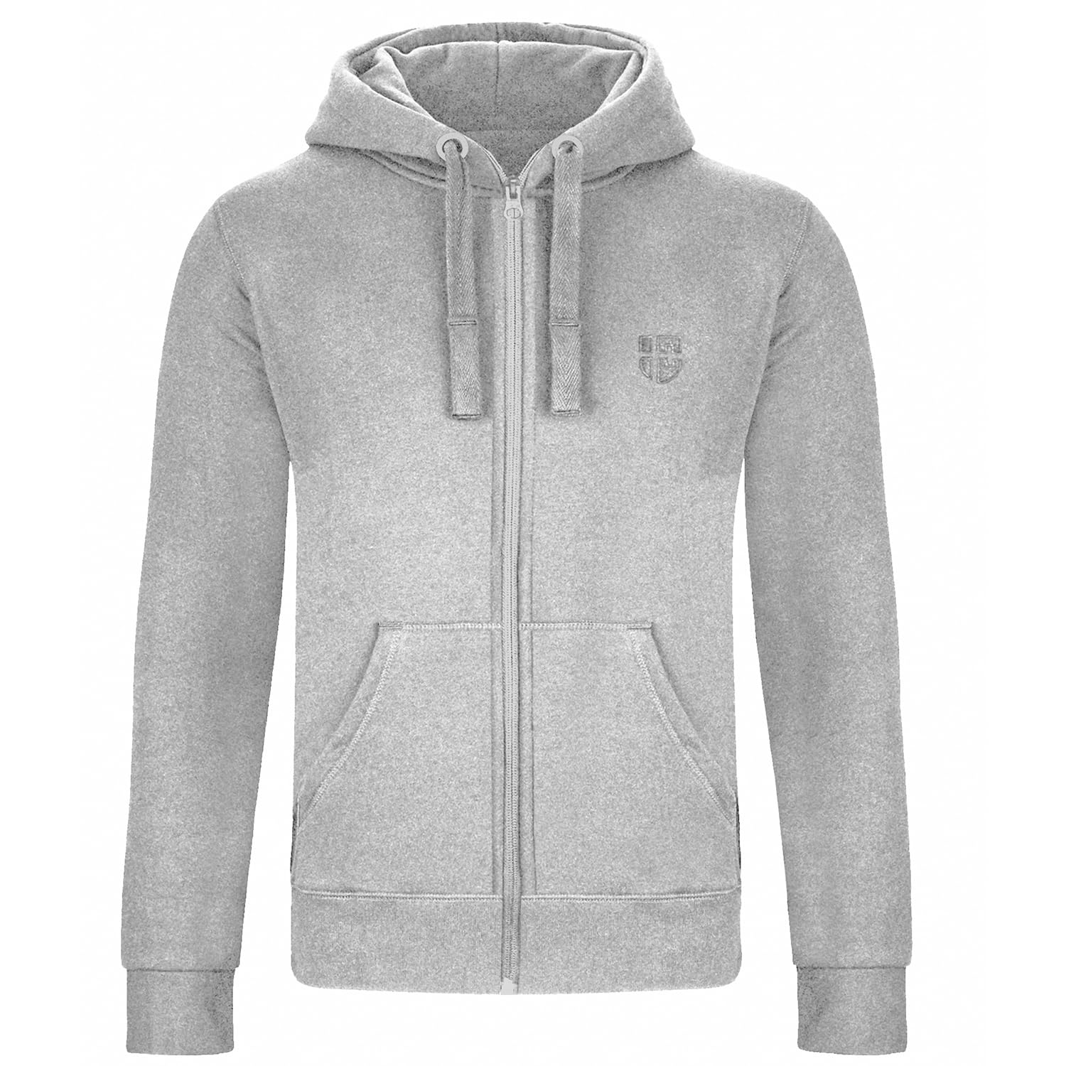 Gennadi Hoppe Sweat Jacket Men's Hooded Jacket Men's Hoodie with Hood - Soft Material, Ribbed Cuffs, Cotton, Smartphone Pocket - Stylish and Comfortable Leisure Jacket