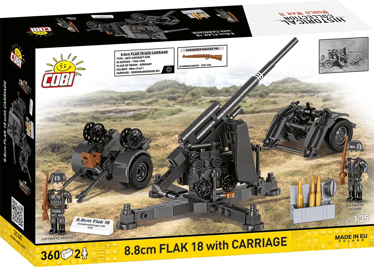 8,8 cm Flak 18 with Carriage