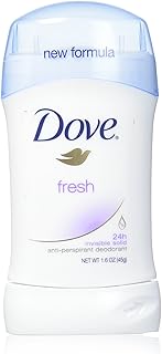 Dove Anti-Perspirant Deodorant Invisible Solid Fresh 1.60 oz (Pack of 5)